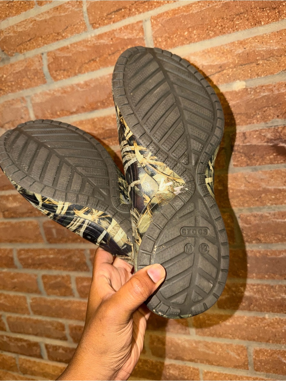 CROCS Realtree Style Camo Clog in Black and Tan - Picture 6 of 6